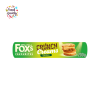 Foxs Ginger Crunch Creams Biscuits 200G ฟ็อกซ์ บิสกิต ประกบด้วยครีมรสขิง 200 กรัม