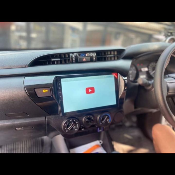 จอแอนดรอยติดรถยนต์-ตรงรุ่น-toyota-revo-ปี-2018-2019-ram-4gb-rom-64gb-new-android-version-จอ-ips-ขนาด-10-รับประกัน-1-ปี