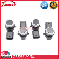 4Pcs รถ PDC เซ็นเซอร์ที่จอดรถกันชนย้อนกลับเรดาร์735531904สำหรับ Fiat 500L 500X Fiorino Qubo Jeep เข็มทิศ53385934 735555156