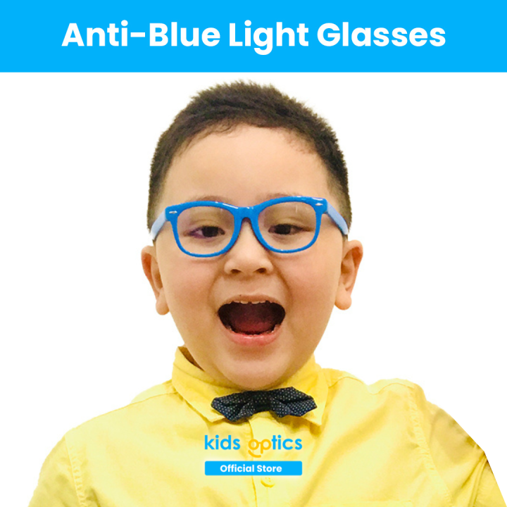 Kids Optics™ Anti Blue Light Eyeglasses LittleChamp Eyeglasses Happy