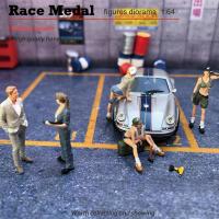 Racemedal1:64Scal Figures Diorama The Repairman เป็นฉาก1/64รวบรวม