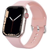 Silicone Strap For Apple Watch band 44mm 45mm 49mm 40mm 41mm 42mm watchband smartwatch bracelet iWatch series 3 5 se 6 7 8 ultra 〖WYUE〗