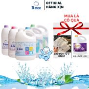 Nước giặt quần áo em bé Dnee 3000ml- Nước Giặt Xả Cho Trẻ Em an toàn 1400ml