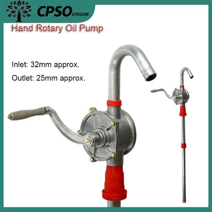 CPSO Manual Diesel pump 32mm Drum Barrel Syphon Self Priming Pump Hand