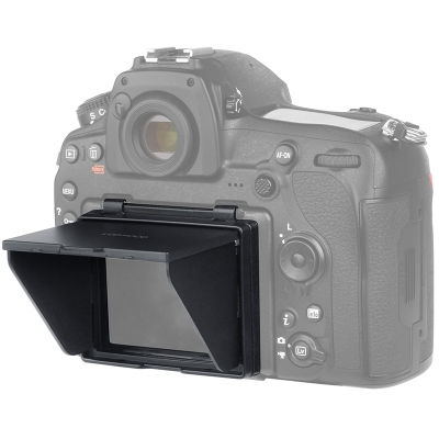 หน้าจอ LCD ม่านบังแดดแบบ Pop-Up อุปกรณ์ป้องกันแบบ Pop-Up มีฮู้ด Lcd ฝาครอบสำหรับ Nikon D810 D800 D850 D750 D7500 D500 D7100 D800E D4กล้อง D5