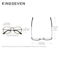 KINGSEVEN แว่นตาป้องกันแสงสีฟ้าไทเทเนียมสำหรับผู้หญิง,แว่นตาใหม่ผู้ชายแว่นตากันสีฟ้าคีย์บอร์ดเกม