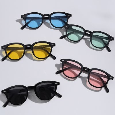[LWF HOT]❃♗ JackJad 2022 Fashion Cool Vintage Round Style DAY Sunglasses Women Tint Ocean Lens ins Stylish Brand Design Sun Glasses SS0821
