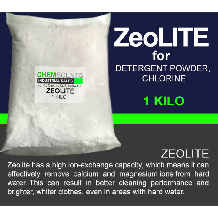 Zeolite for DETERGENT POWDER, CHLORINE Lazada PH