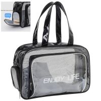 【LZ】☏❈☾  Saco de praia impermeável PVC para mulheres Bolsa de armazenamento para piscina seca e úmida Travel Swim Supplies Embalagem Sport Swimming Accessories Gym Bags