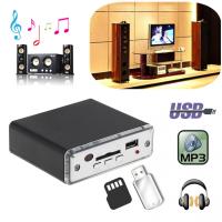 12V Mini Lightweight Portable Car Motorcycle Stereo Amplifier Amp LED USB / SD Digital Player MP3 with Remote Controller