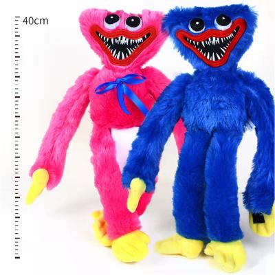 【CC】 40cm Huggy Wuggy Stuffed Horror Scary Soft Peluche Children Boys Birthday