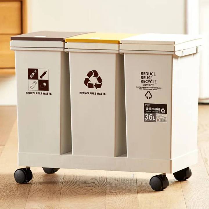 ถังขยะ-ถังขยะสำหรับคัดแยกขยะ-ถังขยะแบบ2ถัง-ถังขยะแบบ3ถัง-ถังแยกขยะ