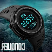 ⌚ นาฬิกาแฟชั่น⌚ Selling fashion electronic waterproof men students watch outdoor sports night-light tide joker watches