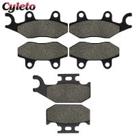 Cyleto Motorcycle Front or Rear Brake Pads for CAN AM Ryker 600 900 Ace 2018 2019 2020 2021 2022