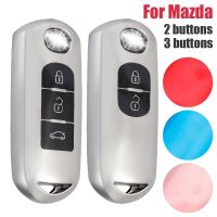 gthrrftdb TPU Car Remote Key Case Cover Shell Remote For Mazda 2 3 6 Atenza Axela Demio CX-5 CX5 CX-3 CX7 CX-9 2015-2019 Accessories