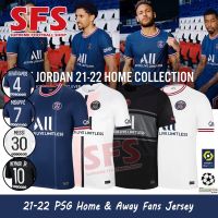 shot goods 【SFS】Top Quality 21-22 PSG Paris Soccer Football Jersey Sport T-Shirt Home Away Third Fans Version S-4XL