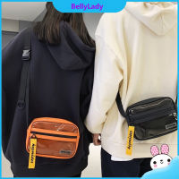 กระเป๋าสะพายไหล่ Crossbody ทันสมัยสำหรับผู้ชายผู้หญิงกระเป๋าหิ้วผ้าใบพีวีซีโปร่งใสแบบลำลองมีซิป