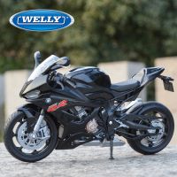 WELLY 1:12 BMW S1000RR Alloy Sports Motorcycle Model Diecast Metal Toy Street Racing Motorcycle Model Collection Childrens Gifts