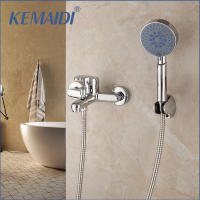 KEMAIDI Bathroom Basin Faucets Bathtub Shower Mixer Faucet With Handle Shower Tap Bathtub Faucet Set Wall Mounted Shower Kit