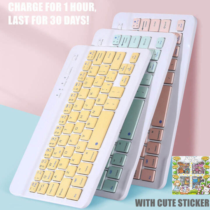 Tablet Phone Universal Bluetooth Keyboard Android Ios Windows Tablet