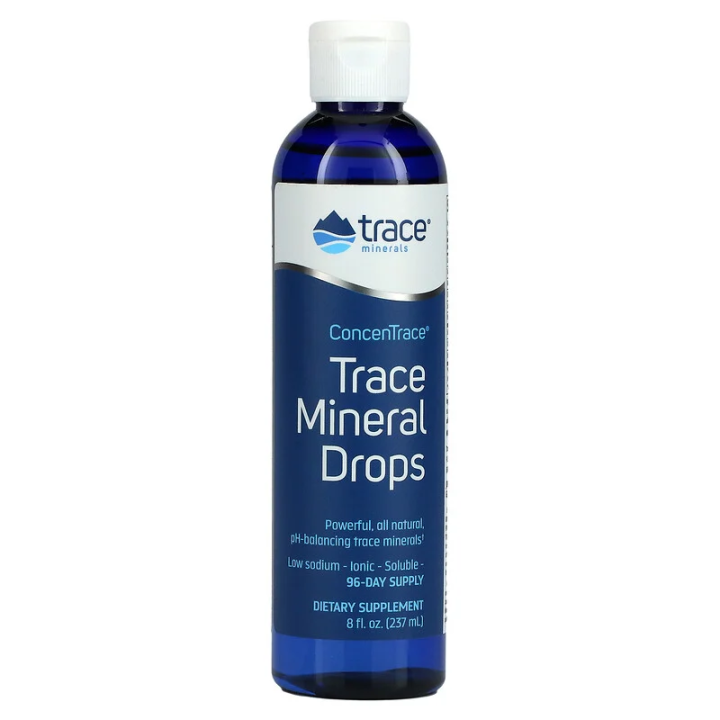 Trace Minerals ®, ConcenTrace, Trace Mineral Drops, 8 fl oz (237 ml