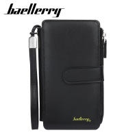 Baellerry Men Wallets 16 Card Slots High Quality Large Capacity Men Wallets Zipper nd Male Purse PU Leather Wallet For Men