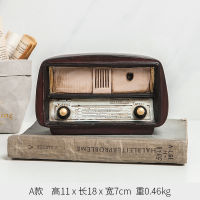 JIEME Retro American Gadget Radio Home Living Room Coffee Shop Restaurant Porch Decoration