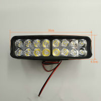 รถยนต์ไฟฟ้าโคมไฟรถจักรยานยนต์ไฟหน้าหลอดไฟ Led 16-Bead ภายนอกจุดโคมไฟ12V80V ไฟหน้าสูง