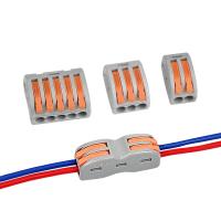 【hot】❧❐▬  100/20/10 222-412 222-413 222-415 Terminal Blocks Connectors 0.08-2.5mm Wire Conductor Threader Splitter