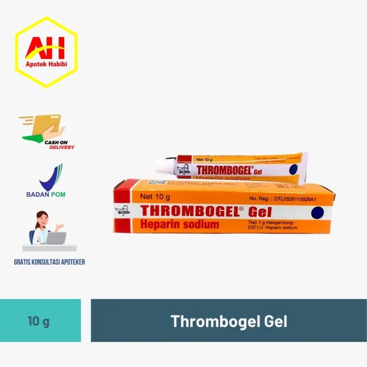 Thrombogel gel Trombogel Trombo gel 10gr gel | Lazada Indonesia