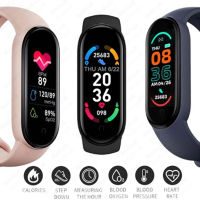 My M6 Band 6 Smartband Men Women Wristband Fit Watch Watch Sports celet Pedometer Smartwatch Androi