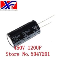 ตัวเก็บประจุแบบอิเล็กโทรไลติก450 V 120 Uf 450 V 120 Uf 18*36มม.