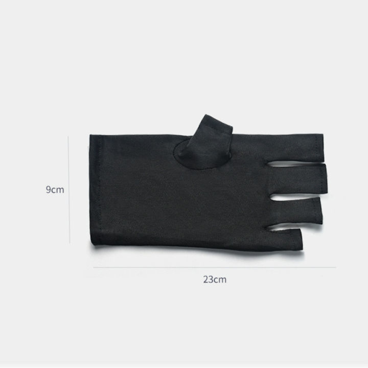 ถุงมือป้องกันรังสียูวีสำหรับเล็บ-ถุงมือป้องกันโคมไฟ-led-รังสียูวีถุงมือป้องกันเล็บเจลอุปกรณ์ทำเล็บไฟเครื่องเป่าเล็บ