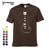 Boutique 16 Colors Funny Cat T-Shirt Aristocat Printing Cartoon T-Shirt Fashion Harajuku Mens Tee Shirt Homme Unisex Hip Hop