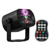 7 Color Strobe Stage Light Projector USB Rechargeable Projector For Christmas Halloween Deorations B