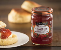 MACKAYS Strawberry Preserve Jam 340g