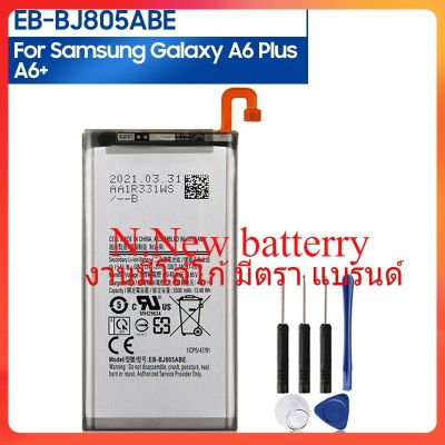 BatterEB-BJ805ABE สำหรับ Samsung Galaxy A6 Plus A6 + A605 J6 + J805แบตเตอรี่1850MAh