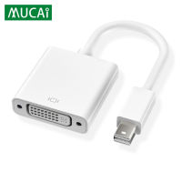 Mini DP Thunderbolt DP DisplayPort To DVI Adapter Connecto Converter สำหรับ Sur Laptop Monitor Projector