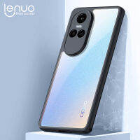 Lenuo เคสสำหรับ Oppo Reno10 Pro + 5G เคสมือถือกันกระแทกใสกันกระแทกถุงลมนิรภัยเคสสำหรับ Reno10 Pro 5G