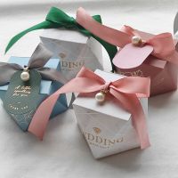 กล่องของขวัญสีชมพู/สีเพชรหินอ่อน/เบบี้ชาวเวอร์วันเกิดบรรจุภัณฑ์ของตกแต่งของขวัญงานแต่งงานสำหรับแขก