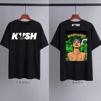 2023 เสื้อเด็กหญิง - KUSH วินเทจแรงบันดาลใจผ้าฝ้ายหลวมเสื้อผ้าที่กําหนดเองเสื้อยืดที่กําหนดเองสําหรับผู้