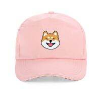 2023 New Fashion  Kawaii Cute Shiba Inu Dog Hat Pink Cap Baseball Cap Dog Animal Lovers Hats，Contact the seller for personalized customization of the logo