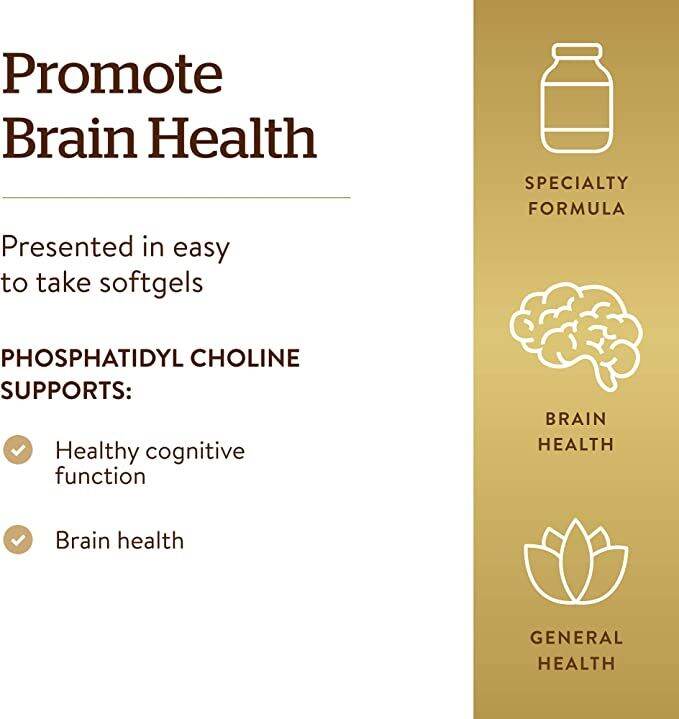 ผลิตภัณฑ์อาหารเสริม-ฟอสฟาติดิล-โคลีน-phosphatidyl-choline-100-softgels-solgar