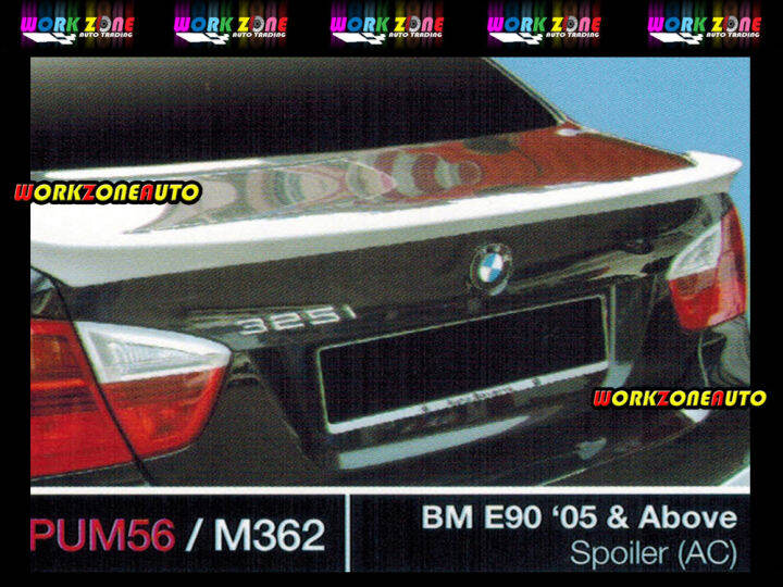 PUM56 BM E90 05 & Above PU Spoiler (AC) Body kit Bodykit Lazada
