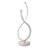 Modern LED Night Lights Helical Shape Reading Desk Lights Art Decoration Nightstand Lamps Low Energy Consumption for Living Room