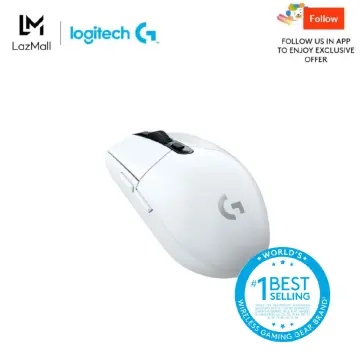 Logitech G305 LIGHTSPEED Wireless Gaming Mouse, HERO Sensor, 12,000 DPI,  Lightweight, 6 Programmable Buttons, 250h Battery, On-Board Memory,  Compatible with PC, Mac, Mint 