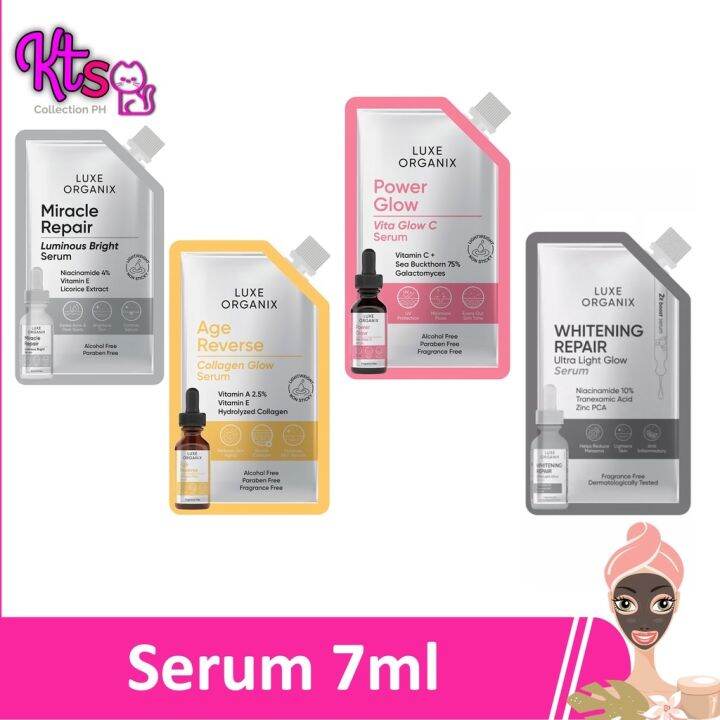 LUXE ORGANIX Miracle Repair Luminous Bright Age Reverse Collagen Glow