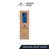 SPERRY NAVY BLUE LEATHER LACE &amp; NEEDLE KIT เชือกผูกรองเท้า สีน้ำเงิน ( SP0053 )