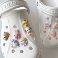 [Charming Deco] Baby Animals (8 Types) Shoe Charm Deco Jibbitz Croc Shoes Diy Charms Sneaker Decoration