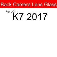 2ชิ้น Lg K4เลนส์กล้องถ่ายรูปสำหรับหลัง K7 K8 K10 K11 2017 K20 K30 2019ด้านหลังกล้องหลัก Gl Cover With Adhesive Sticker Reapir Parts